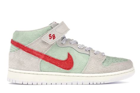 Nike SB Dunk Mid White Widow Men's 